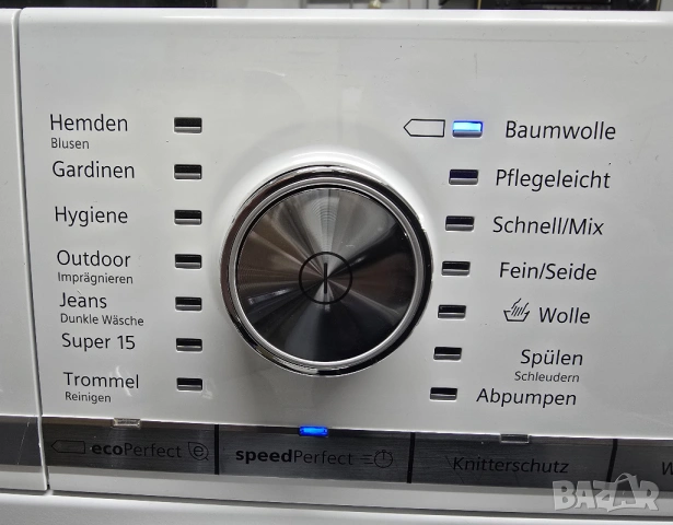 Продавам Инверторна Пералня SIEMENS iQ790 А+++ 8кг 1400 оборота Германия, снимка 7 - Перални - 54182255