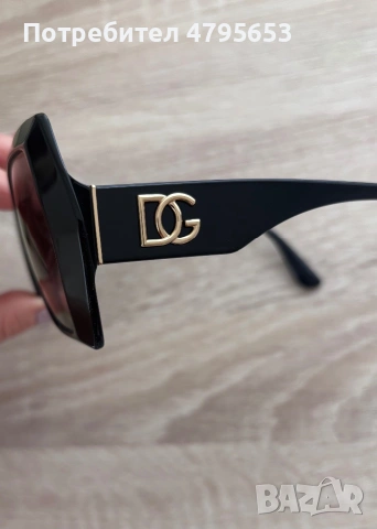Дамски слънчеви очила DOLCE & GABBANA MONOGRAM DG4377-501/8G-54, снимка 6 - Слънчеви и диоптрични очила - 55138511