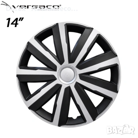 Тасове за джанти Versaco Drift Silver/Black - 14'', 15'' или 16'', снимка 3 - Аксесоари и консумативи - 55206157