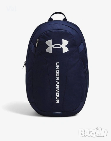 🎒 Under Armour Hustle Lite Backpack — Унисекс раница | Тъмносиньо , снимка 4 - Раници - 54556402