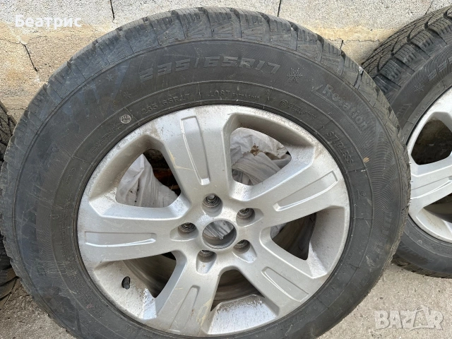 Джанти със зимни гуми 235/65R17, снимка 2 - Гуми и джанти - 54990192