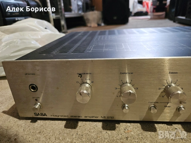 Saba MI 212, снимка 3 - Ресийвъри, усилватели, смесителни пултове - 54881082