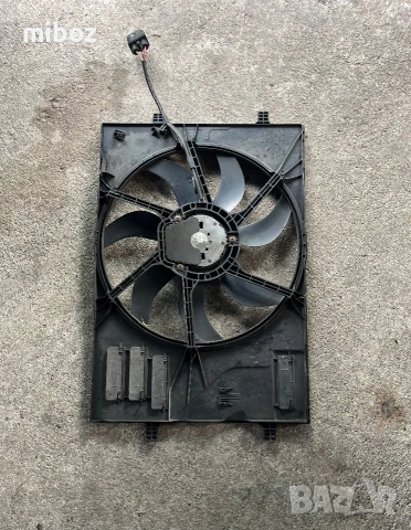 Дифузьор перка охлаждане Шкода Октавия Skoda Octavia 3, снимка 2 - Части - 55150651