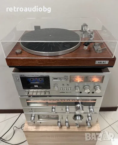 🔊Топ ретро аудио сет AKAI Усилвател AM-2450, Тунер AT-2450L, Дек GXC-209D, грамофон AP-100C🔊, снимка 3 - Аудиосистеми - 55372184