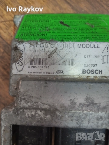 Airbag модул FORD FOCUS I , YS4T14B056BA , BOSCH 0285001396, снимка 2 - Части - 55155983