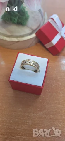 Дамски златни пръстени 14к, снимка 11 - Пръстени - 55400574