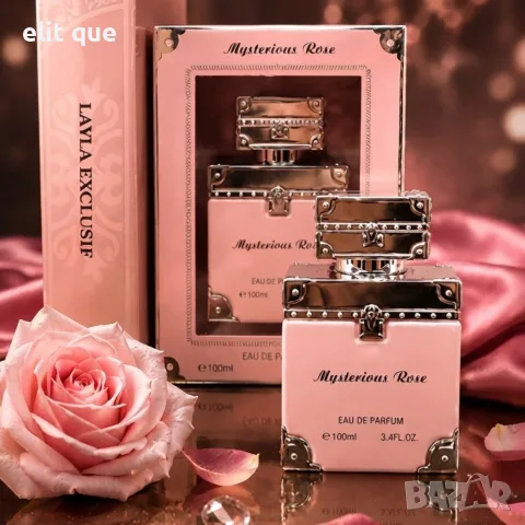 Mysterious Rose Eau de Parfum 100 мл – Луксозен дамски парфюм с нежен розов аромат и елегантно излъч, снимка 4 - Дамски парфюми - 55338744