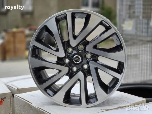 6х114.3 18 Цола Джанти Nissan Navara NP300 6x114.3 Чисто нови джанти ET 45 J 7 Централен отвор 66.1 