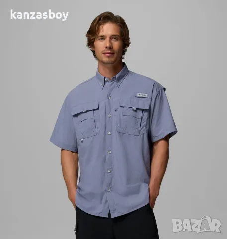 Columbia Men's Short Sleeve Shirt Cascades Explorer Short - МЪЖКА ТРЕКИНГ РИЗА като нова 2ХЛ