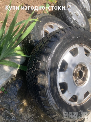 Гуми Офроуд Goodyear 205/70/15 с джанти Ауди 5х112, снимка 3 - Гуми и джанти - 55231714