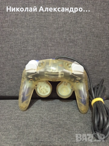 Indigo/Clear джойстик за Nintendo GameCube, снимка 2 - Аксесоари - 54350812