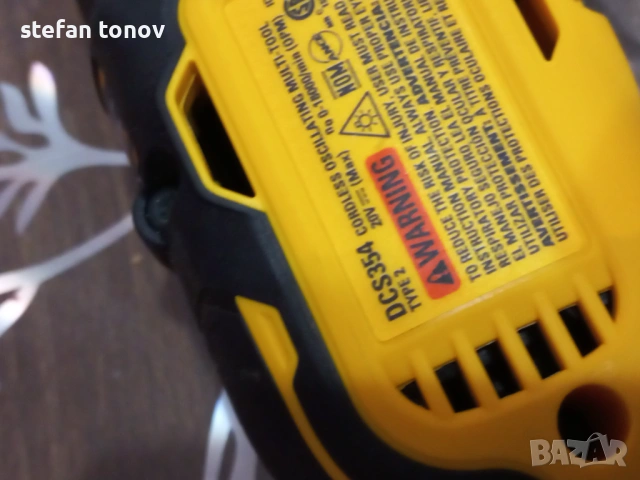 мултифункционален осцилираш инструмент безчетков dewalt dcs354
