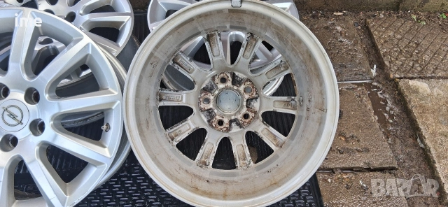 4бр. ляти джанти 6.5J16 ET37. Borbet. 5x110мм. Свалени са от Opel Astra...., снимка 5 - Гуми и джанти - 55158762