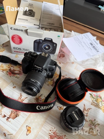 Фотоапарат Canon 750d 