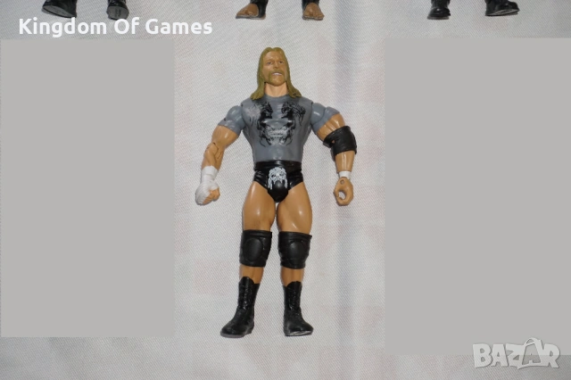 Кеч Фигури Torrie Wilson/Triple H/Matt Hardy/Edge/Mark Henry/Sandman/Ric Flair/Chris Jericho, снимка 5 - Колекции - 54310666