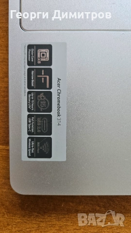 Chromebook Acer 14 inch touchscreen нов, снимка 3 - Лаптопи за дома - 54374961
