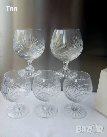 Кристални чаши за алкохол , снимка 2 - Чаши - 55598576