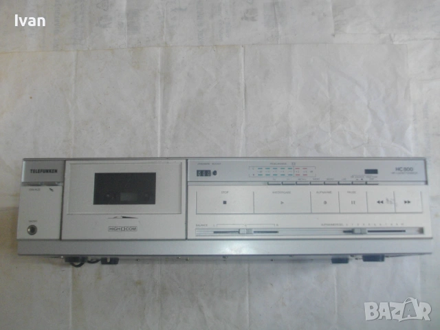 КАСЕТЕН ДЕК TELEFUNKEN HC800 HIFI CASSETTEN DECK ТЕЛЕФУНКЕН, снимка 10 - Декове - 54511775