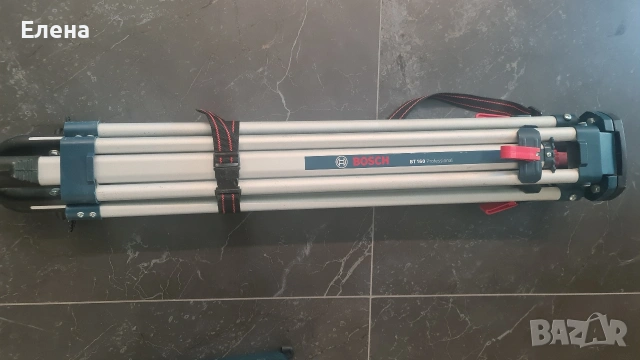 Оптичен нивелир Bosch GOL 32 G Professional, 32 x, + BT 160 статив и GR 500 лата, снимка 3 - Измервателни инструменти - 54781133
