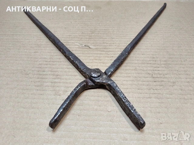 Стари Ковани Ковашки Клещи. / НОМЕР 1764., снимка 5 - Антикварни и старинни предмети - 53991418