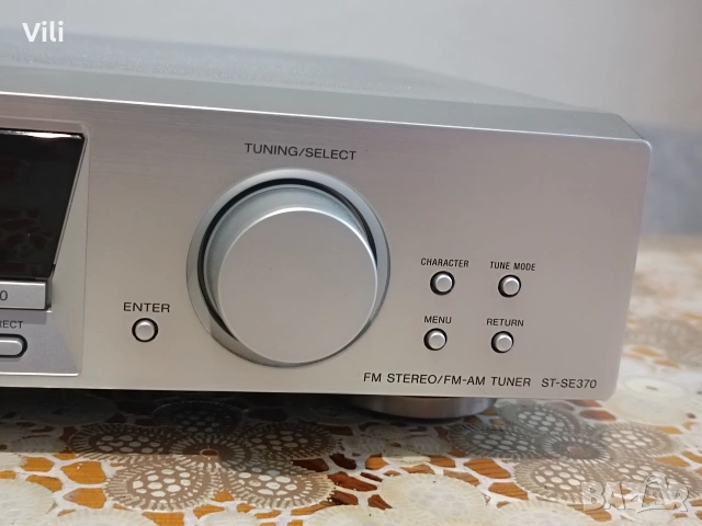 Sony ST-SE370, снимка 3 - Ресийвъри, усилватели, смесителни пултове - 55081422