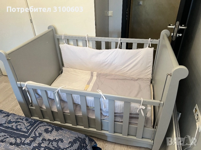 Бебешко легло 80х130, снимка 5 - Бебешки легла и матраци - 54173737