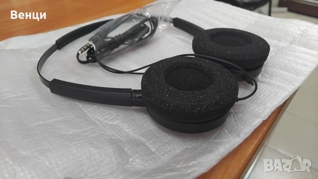Sennheiser HP 02-100  слушалки с 3.5 мм жак, снимка 3 - Слушалки и портативни колонки - 55060321
