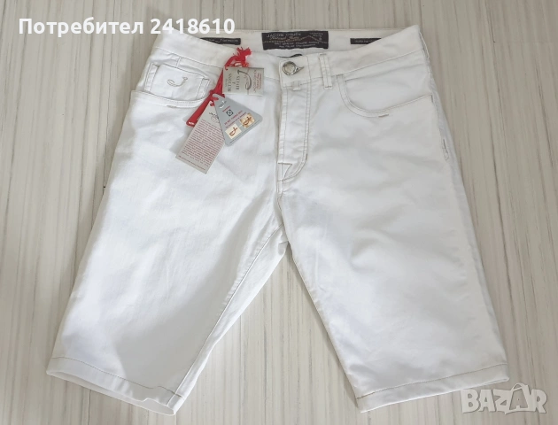 Jacob Cohen Italy Hand Made Cotton Short Mens Size 33 НОВО! ОРИГИНАЛ! Мъжки Къси Панталони!, снимка 7 - Къси панталони - 54441427