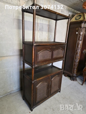 Шкаф изработен от естествен бамбук , снимка 3 - Шкафове - 54306169