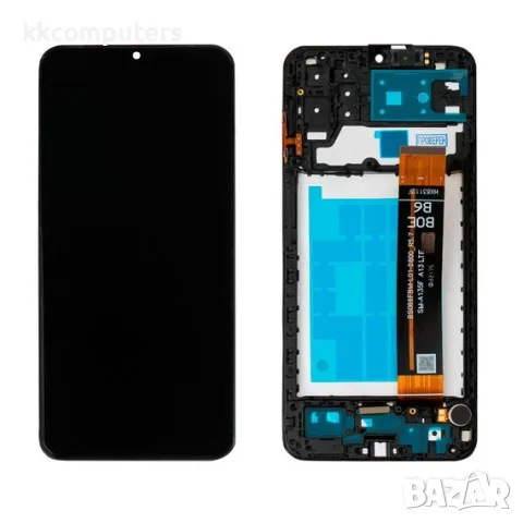 Дисплей за SAMSUNG A135F/ A137F Galaxy A13 (4G) с корпусна рамка Service Pack GXQC
