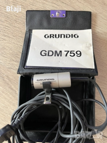 Виндич микрофон grundig, снимка 5 - Микрофони - 55247256