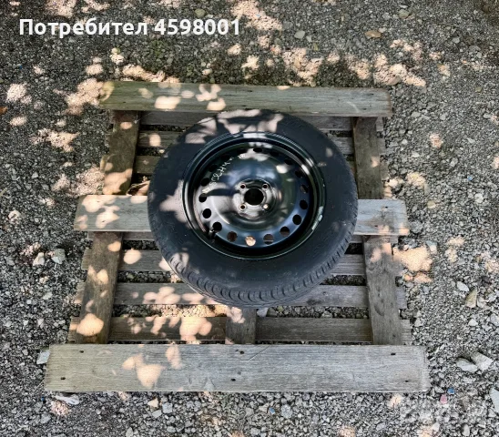 НОВА Резервна гума+джанта 16цола 4x100 за Renault,Dacia,Nissan
