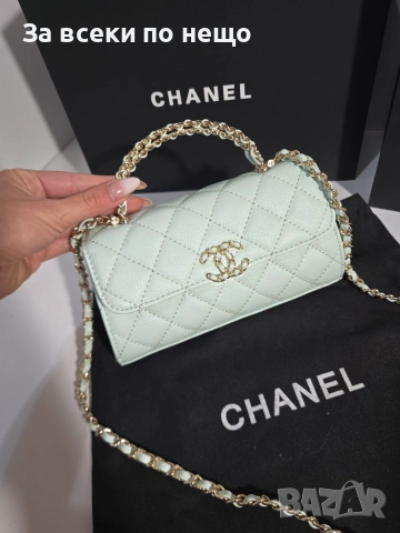 Chanel Mini Kelly 25S Дамска Чанта От Висококачествена Телешка Кожа Код Brand Luxury Fashion34, снимка 10 - Чанти - 54961146
