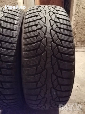 Продавам 2 броя зимни гуми 205.55.16 на 1 сезон дот 2021 Nokian , снимка 2 - Гуми и джанти - 54228657