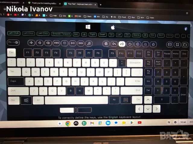 ASUS Chromebook Flip C433T 14" Touchscreen | Core m3 8100Y 3.40 Ghz | 8GB RAM | 128GB | 7ч. батерия, снимка 8 - Лаптопи за дома - 55302660