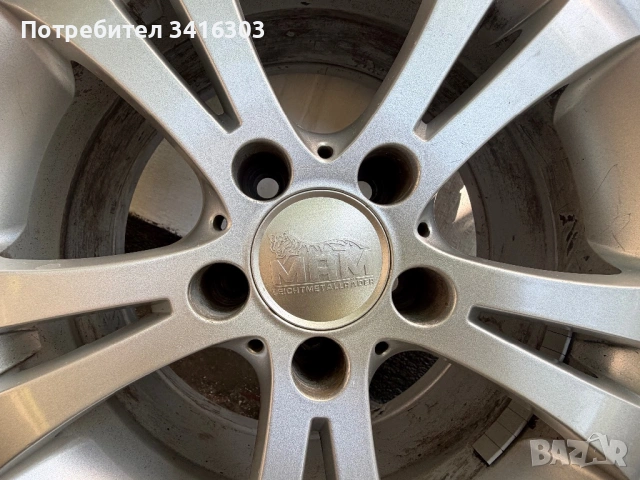 Джанти 16 5х112 + Гуми Dunlop SP Sport, снимка 17 - Гуми и джанти - 54574244