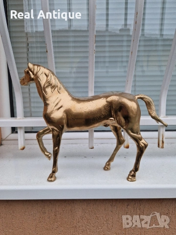 Чудесна антикварна английска метална фигура статуетка , снимка 2 - Статуетки - 54214295