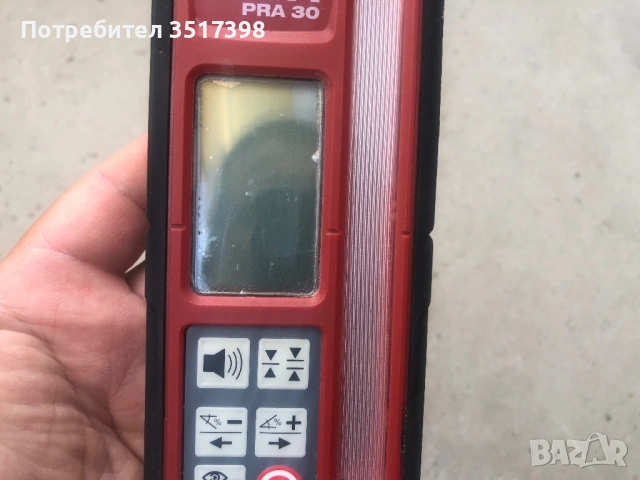 Лазерин приемник Нilti PRA 30, снимка 5 - Шублери - 54750090
