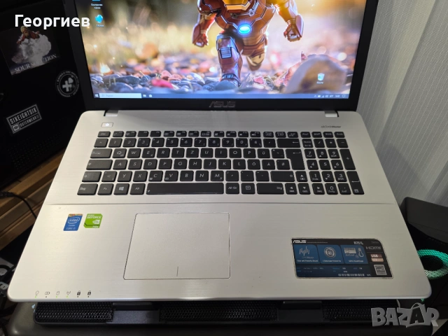 Лаптоп Asus R751L  i5-4200U / 17,3", снимка 2 - Лаптопи за игри - 54657270