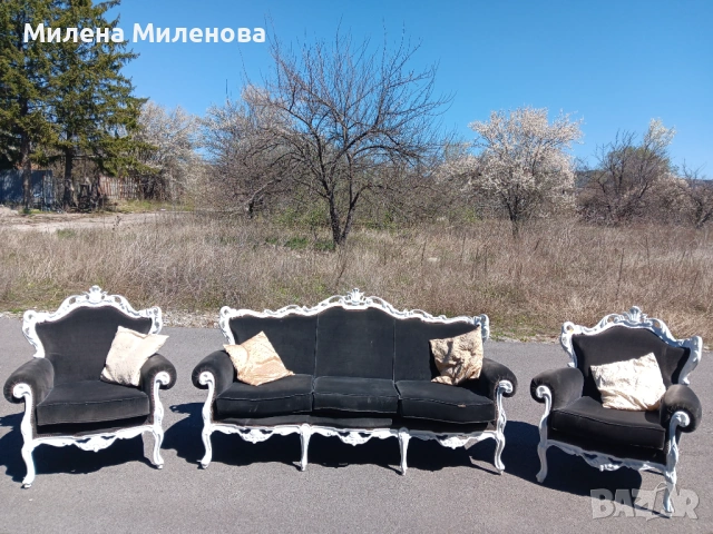 Холна гарнитура , снимка 9 - Дивани и мека мебел - 54177315