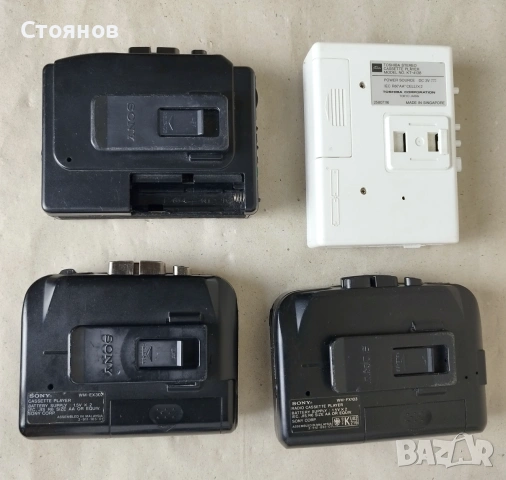 Лот от 4 уокмена (WALKMAN) , снимка 2 - Радиокасетофони, транзистори - 55011383
