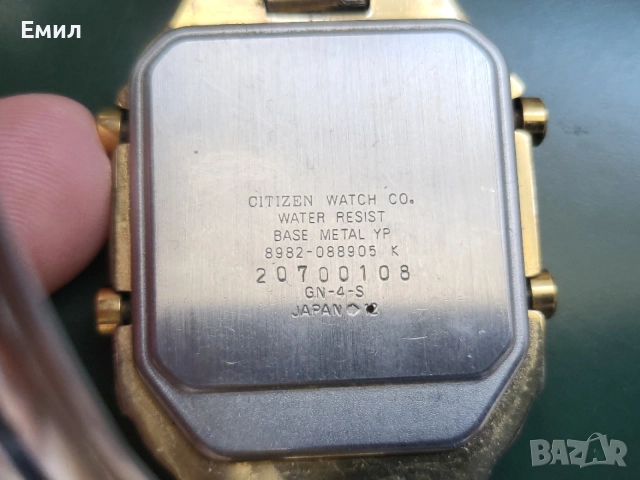 Колекционерски часовник CITIZEN ANA-DIGI TEMP, снимка 5 - Колекции - 55240666