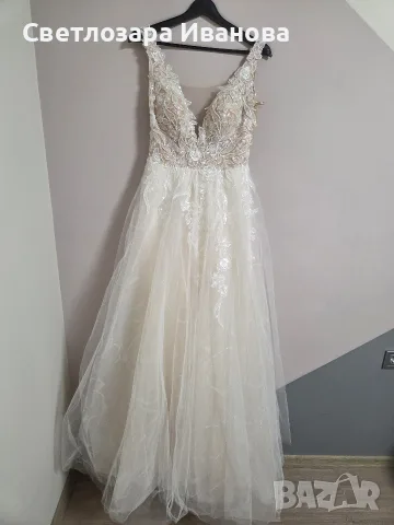 Сватбена рокля с воал от myWedding, снимка 3 - Сватбени рокли - 55417608