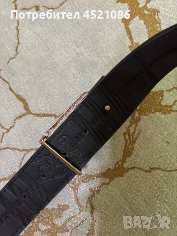 Мъжки колан Burberry, снимка 3 - Колани - 55104327