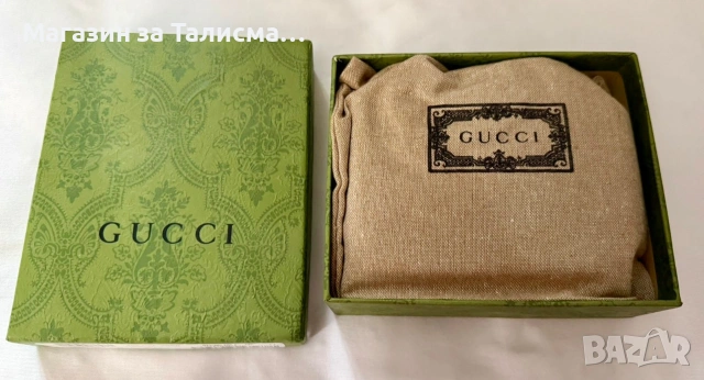 Дамски портфейл Gucci естествена кожа пълен комплект, снимка 7 - Портфейли, портмонета - 54173716