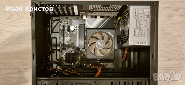 Продавам компютър CPU Ryzen 9 7900, ASROCK B650M-HVD/М.2, RAM 2x16GB G.SKILL Flare X5 Black DDR5 600, снимка 2 - За дома - 54942680