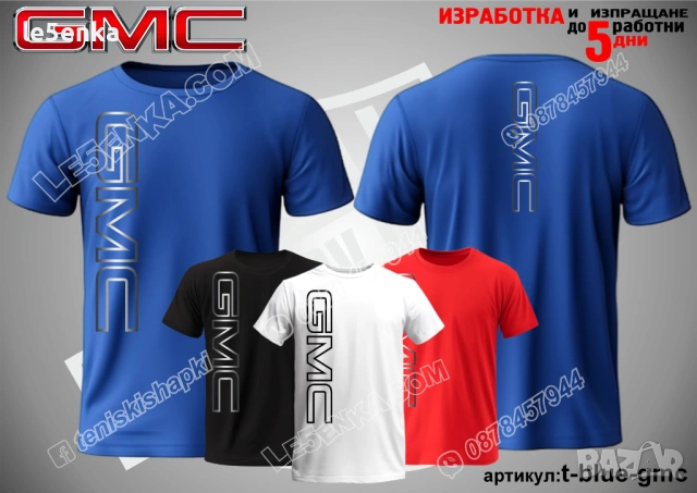 GMC тениска и шапка, снимка 10 - Тениски - 36082982