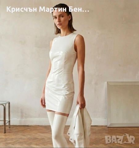 Рокля +Чорапи Латекс ☆☆☆☆☆ Прашка латекс☆☆☆☆☆, снимка 16 - Бельо - 42975252