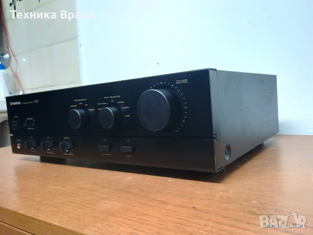 Pioneer A-335 в перфектно техническо и много добро външно състояние., снимка 6 - Ресийвъри, усилватели, смесителни пултове - 54578161