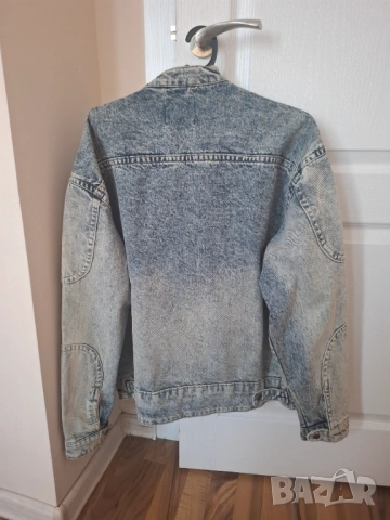 Мъжко дънково яке "Bershka" , снимка 2 - Якета - 54691451